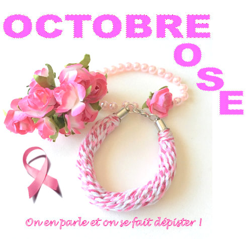 DIY Bracelet Octobre Rose , Blog DIY