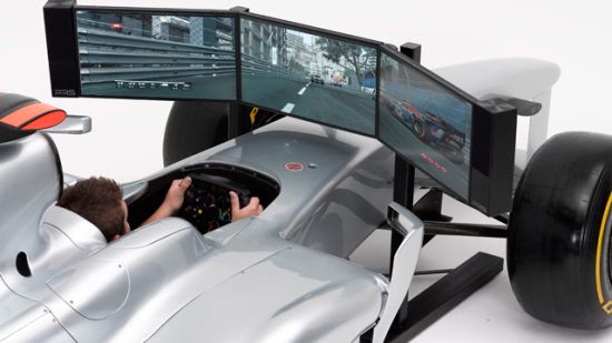 TechiPacs: A New Simulator Racing Car That Looks Like and Actual Racing Car