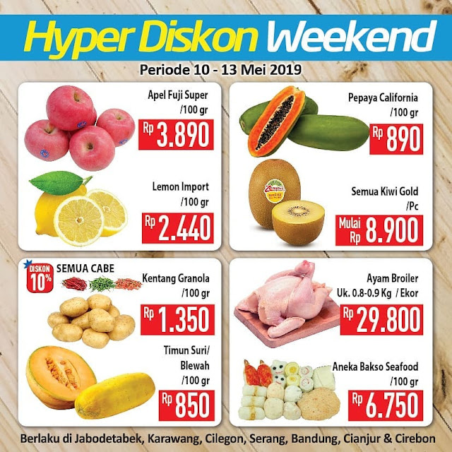 #Hypemart - #Promo #Katalog Weekend Periode 10 - 13 Mei 2019 #Hypemart - #Promo #Katalog Weekend Periode 10 - 13 Mei 2019