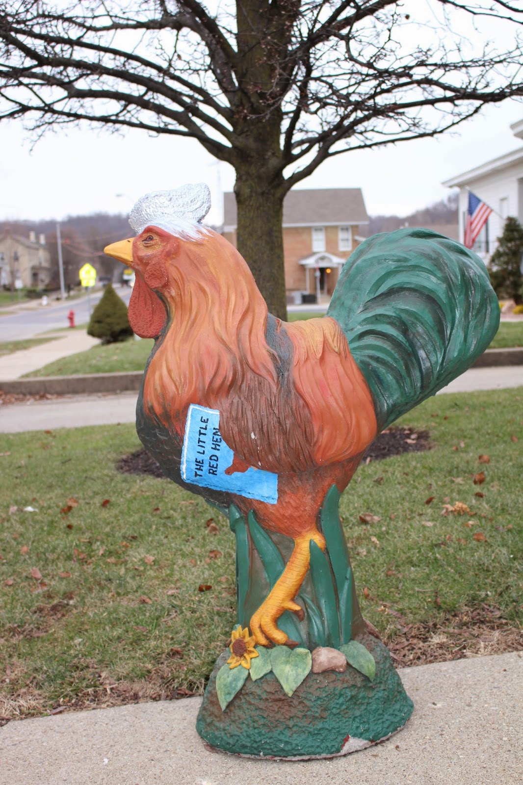 Pam's Backyard Chickens Chicken Statues & The Great Chicken Fry Off!