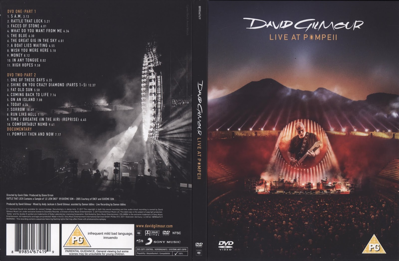 YOUDISCOLL David Gilmour Live At Pompeii (2017) YOUDISCOLL David Gilmour Live At Pompeii (2017)