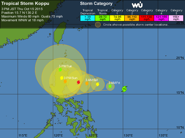 Atención Filipinas: tormenta tropical 
