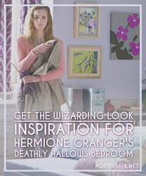 hermione granger bedroom inspiration deathly potter hallows