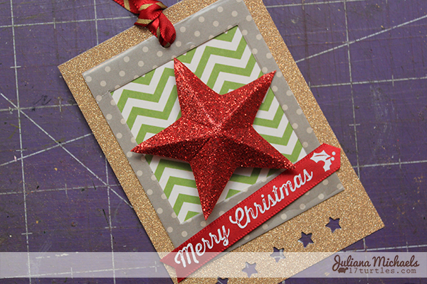Star Christmas Gift Tags Tutorial 17 by Juliana Michaels