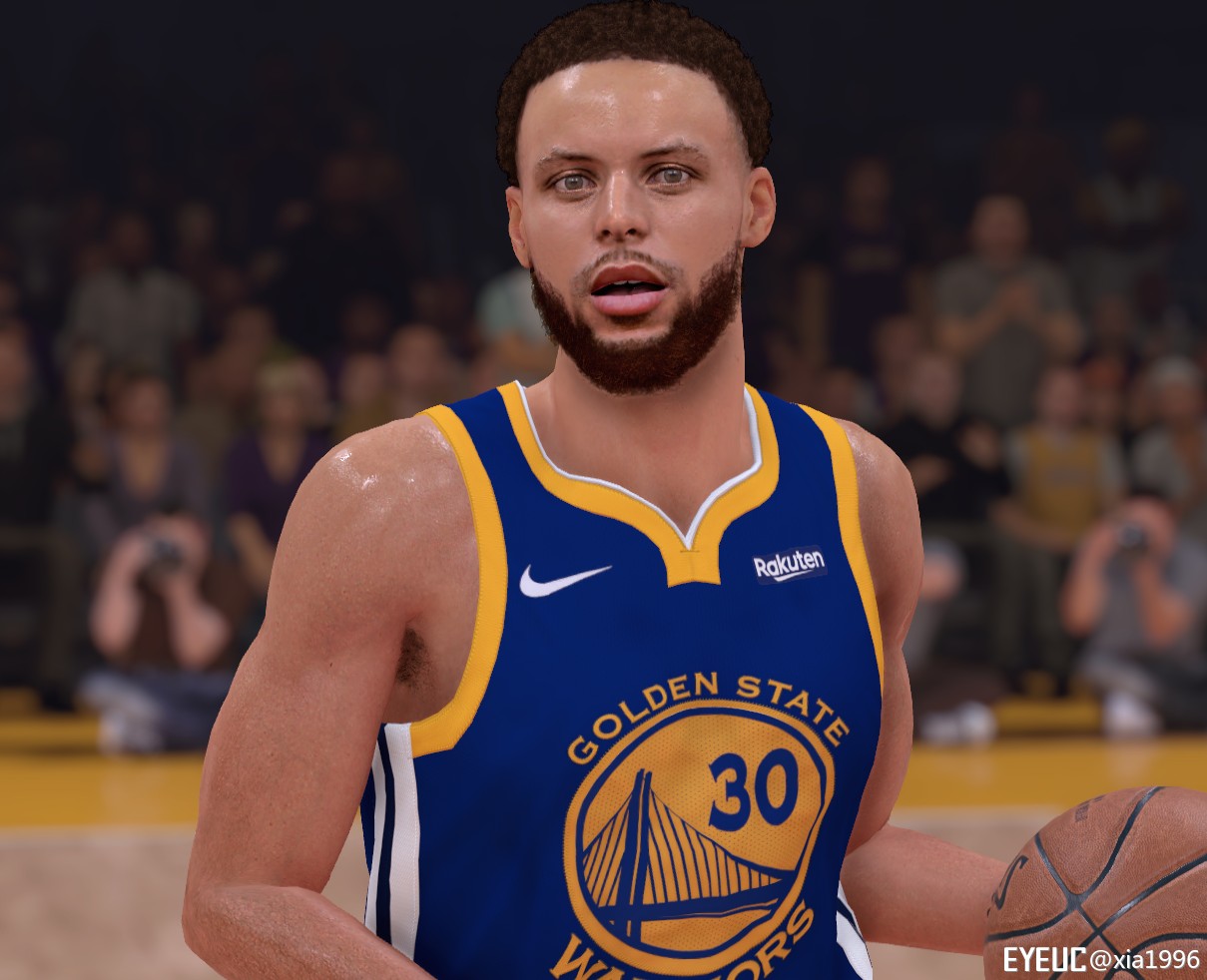 NBA 2K19 Stephen Curry Cyberface v3.0 by Xia1996