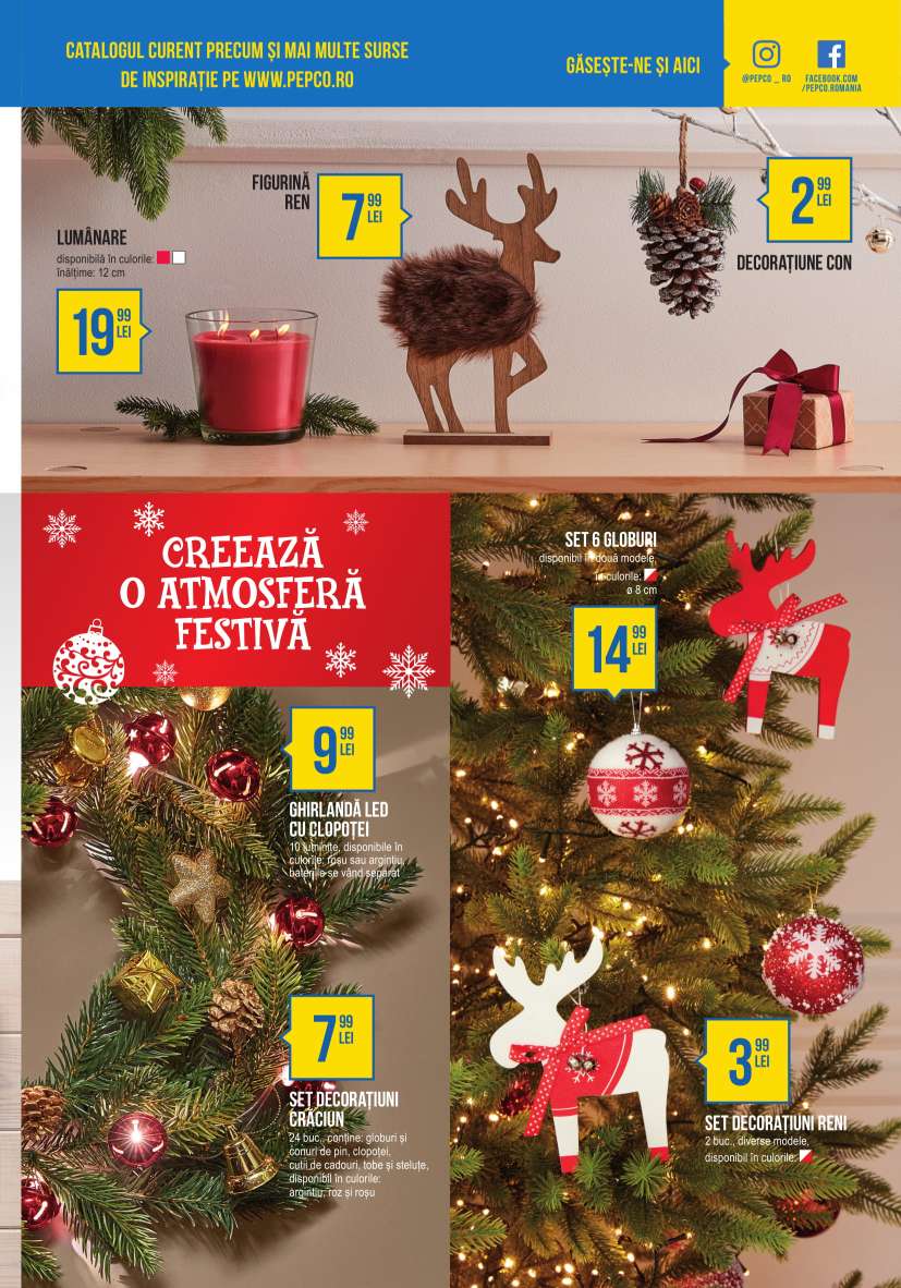 CATALOG PEPCO 30 noiembrie 13 decembrie 2018. Brosura cu promotii si