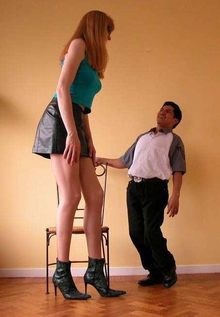 Naked thick tiny boy try too fuck tall women