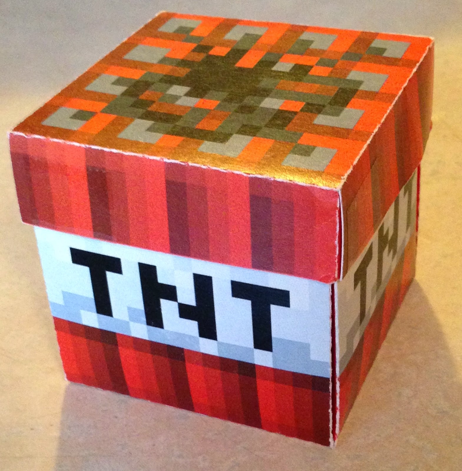 Minecraft Tnt Box Printable Printable World Holiday Minecraft Tnt Box Printable Printable World Holiday