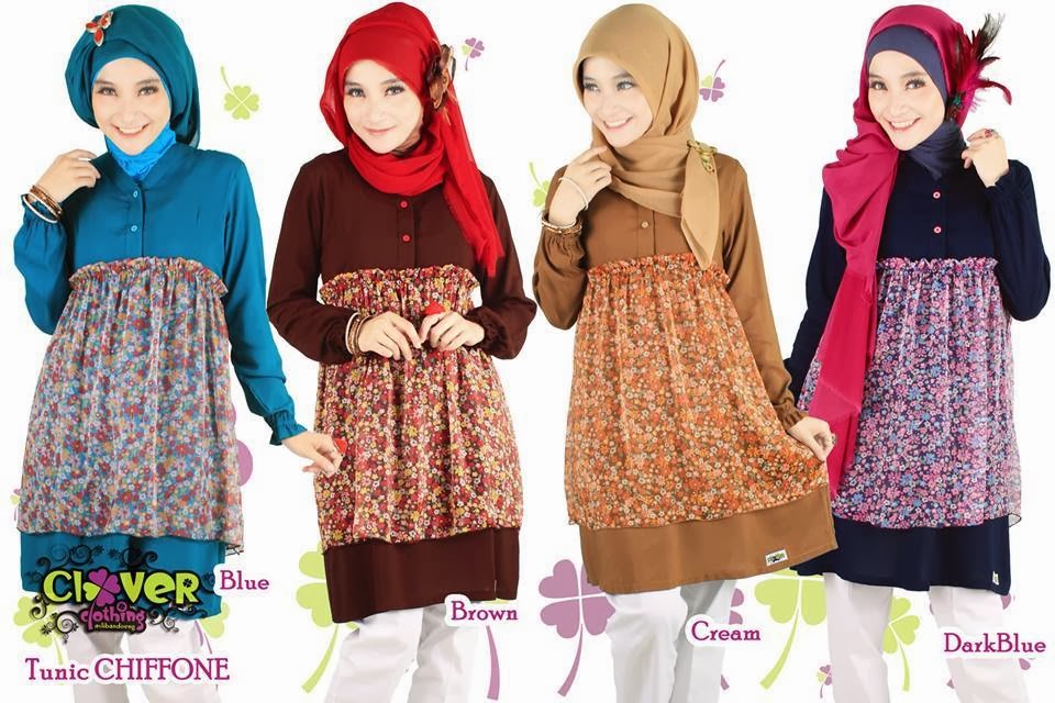 Muslimina Fashion TUNIK ROK Clover Clothing