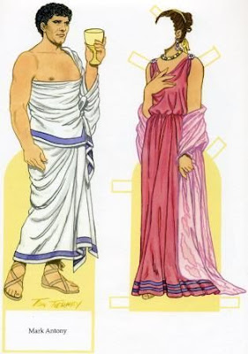 BEING CLEOPATRA: Cleopatra Paper Dolls