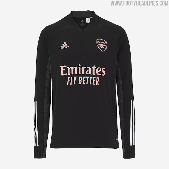 arsenal tracksuit black and pink