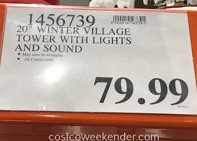 Deal for the LED Winter Ski Village with Music at Costco
