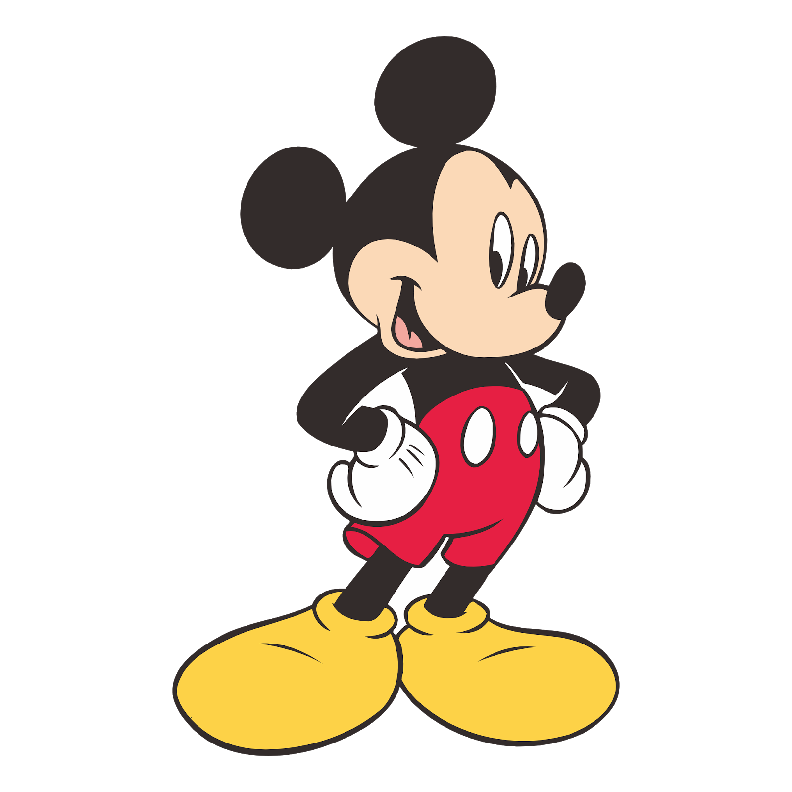 Gambar Ilustrasi Kartun Mickey Mouse Hilustrasi