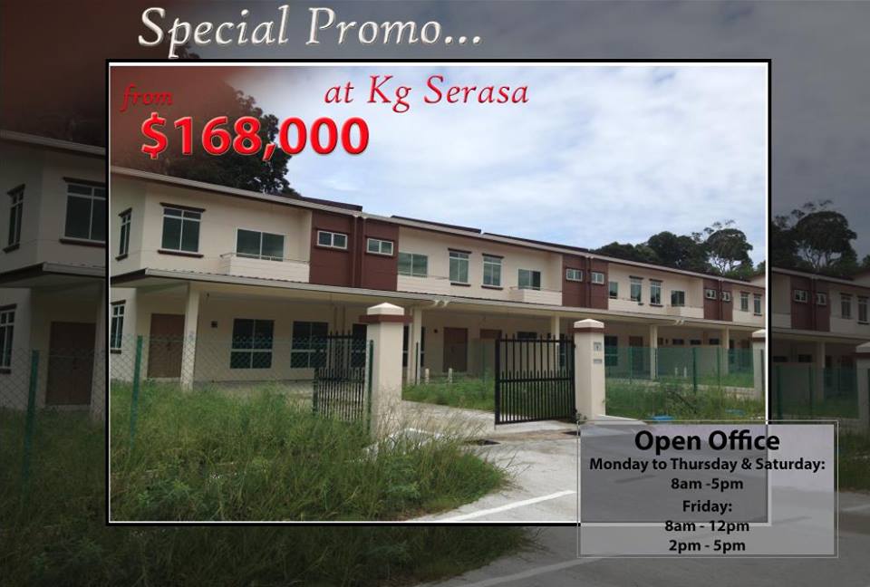 NEWLY COMPLETED Houses FOR SALE in BRUNEI Miri Property Market