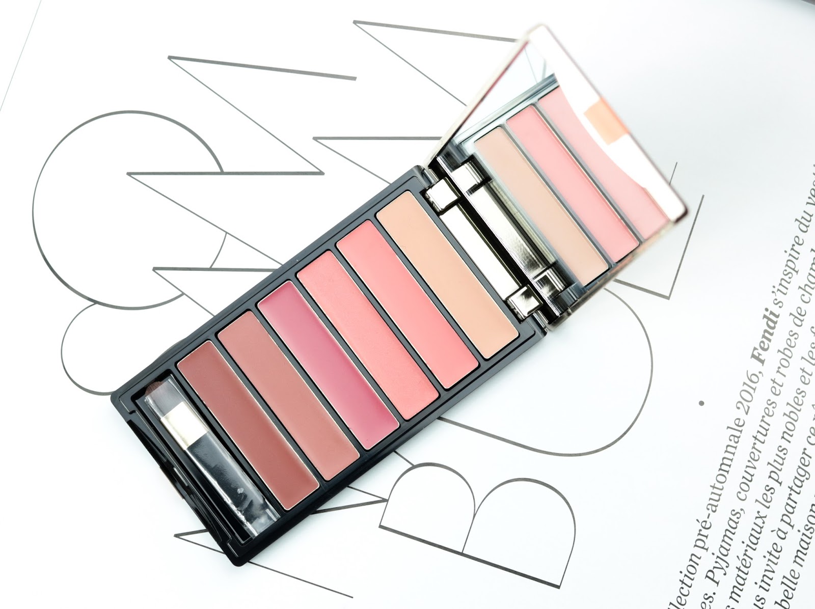 Color Riche de L'Oréal La palette lèvres Nude Avis et Swatch