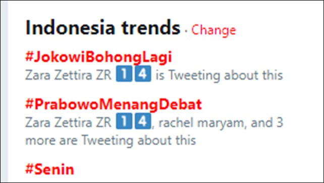 Pernyataan Jokowi di Debat Tidak Sesuai Data, #JokowiBohongLagi Trending Topic di Twitter Pernyataan Jokowi di Debat Tidak Sesuai Data, #JokowiBohongLagi Trending Topic di Twitter
