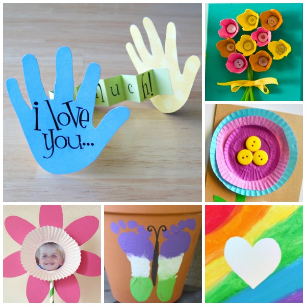 25+ KID-MADE GIFTS FOR MOM (or grandma) These are SO CUTE!!! #mothersdaygiftideas #mothersdaypresents Mothersdaygiftsfromkids #mothersdaypreschool #mothersdaycraftsforkids #kidmademothersdaygifts #kidmadegifts #preschoolmothersdaygifts 