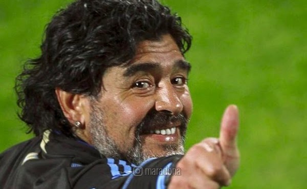 Diego Armando Maradona tiene tres hijos en Cuba