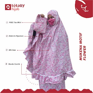 Mukena Jumbo Motif Bunga Terbaru Mukena Jumbo Motif Bunga Terbaru