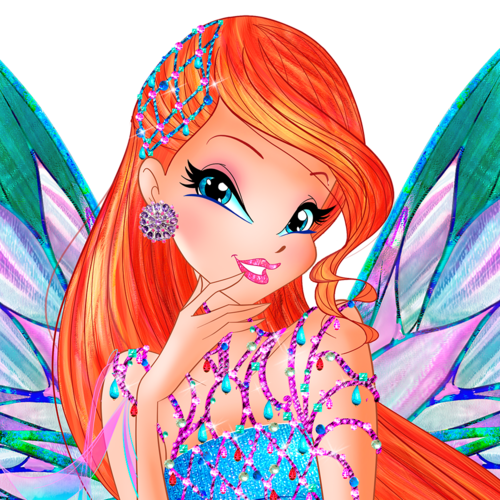 World of Winx Bloom Dreamix Artwork PNG