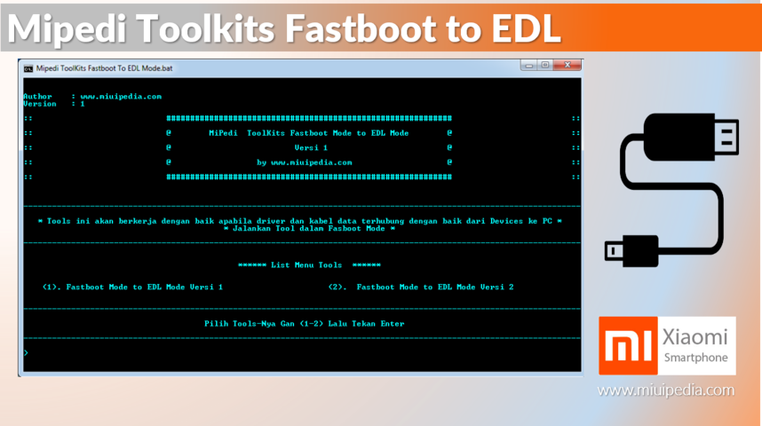 MipediTools Kits Fastboot Mode to EDL MipediTools Kits Fastboot Mode to EDL