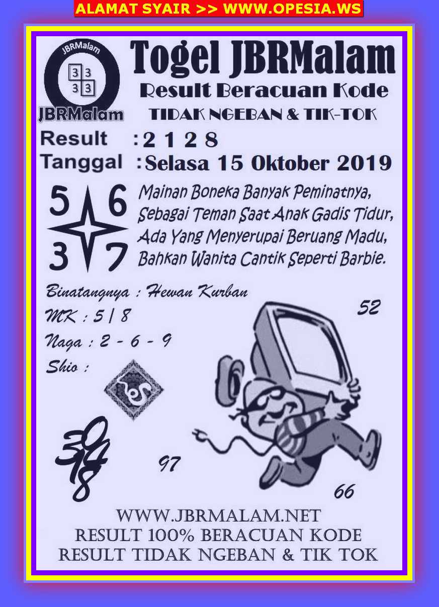 Kode Syair Hongkong 15 Oktober 2019 Forum Syair Togel Hongkong Singapura Sydney