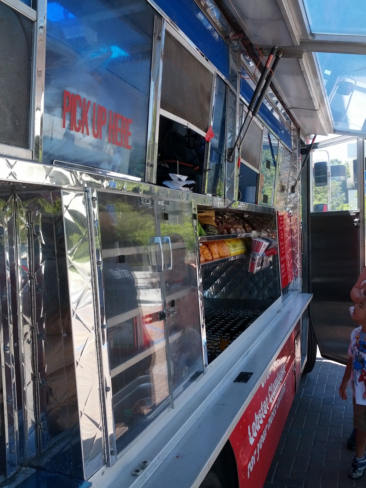 Food Truck Fish & Chips w/Side of Clam Chowder Sam's Chowder Mobile