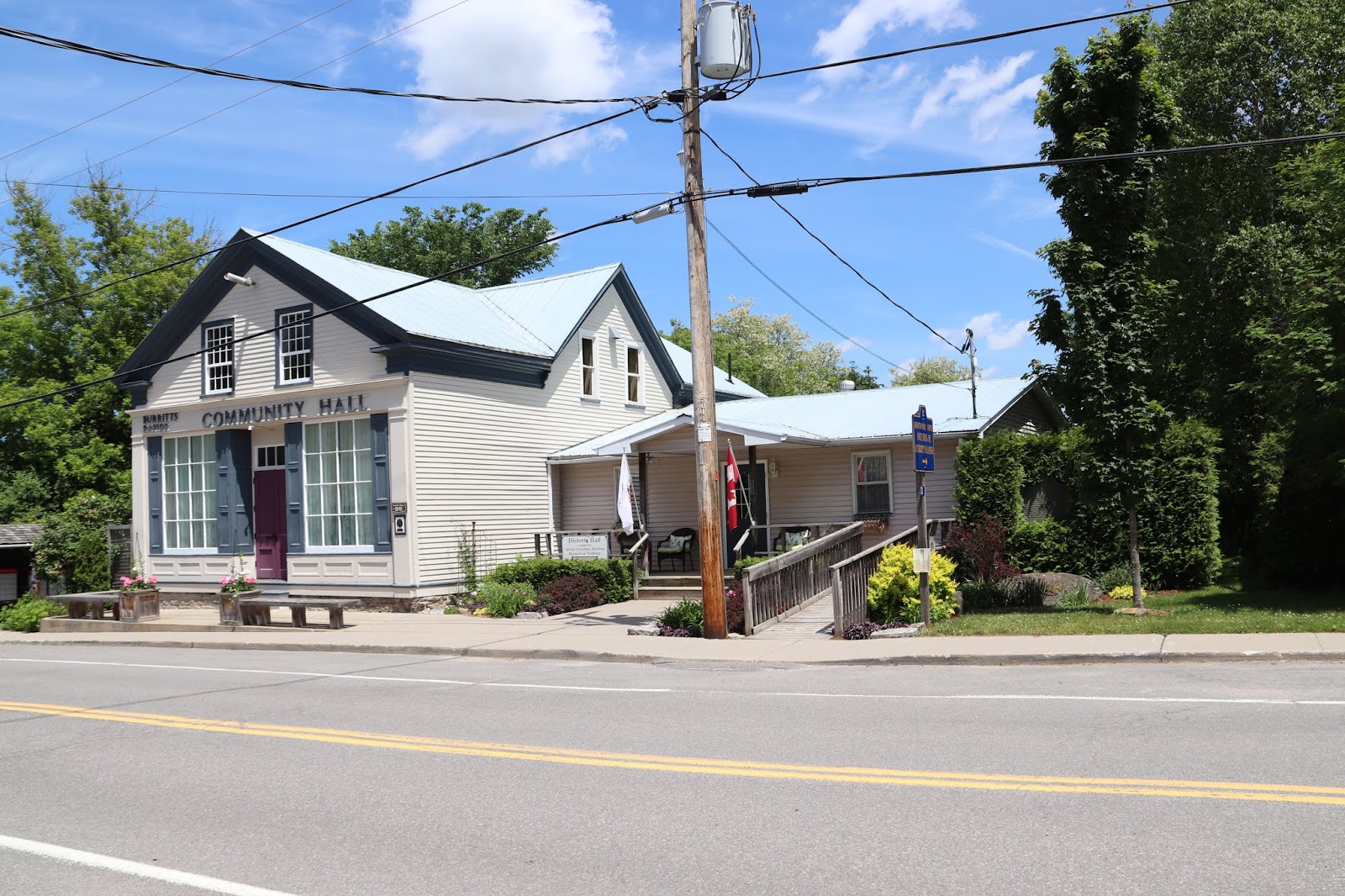 Memorials in Ottawa Founding of Burritt's Rapids Plaque