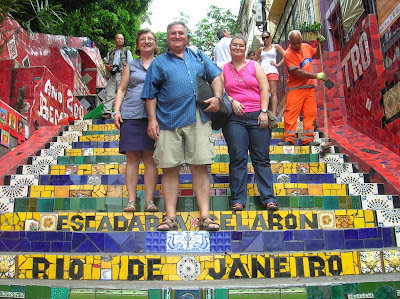 Escalera Selarón, Escadaria Selaron, Rio Janeiro, Brasil, La vuelta al mundo de Asun y Ricardo, round the world, mundoporlibre.com