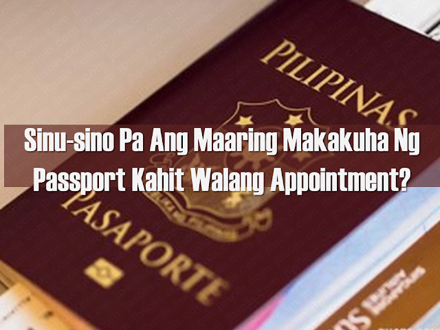 Who Can Skip Online Appointment And Use The DFA Courtesy Lane For Passport Processing?