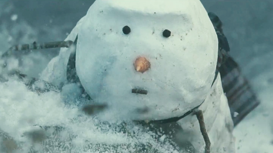 Disney at Heart This Snowman's Christmas Journey Is Delightful