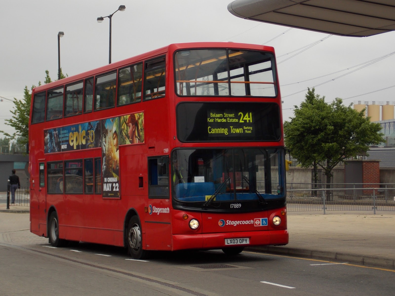 East London Bus Blog Route 241 (Canning Town Stratford City)
