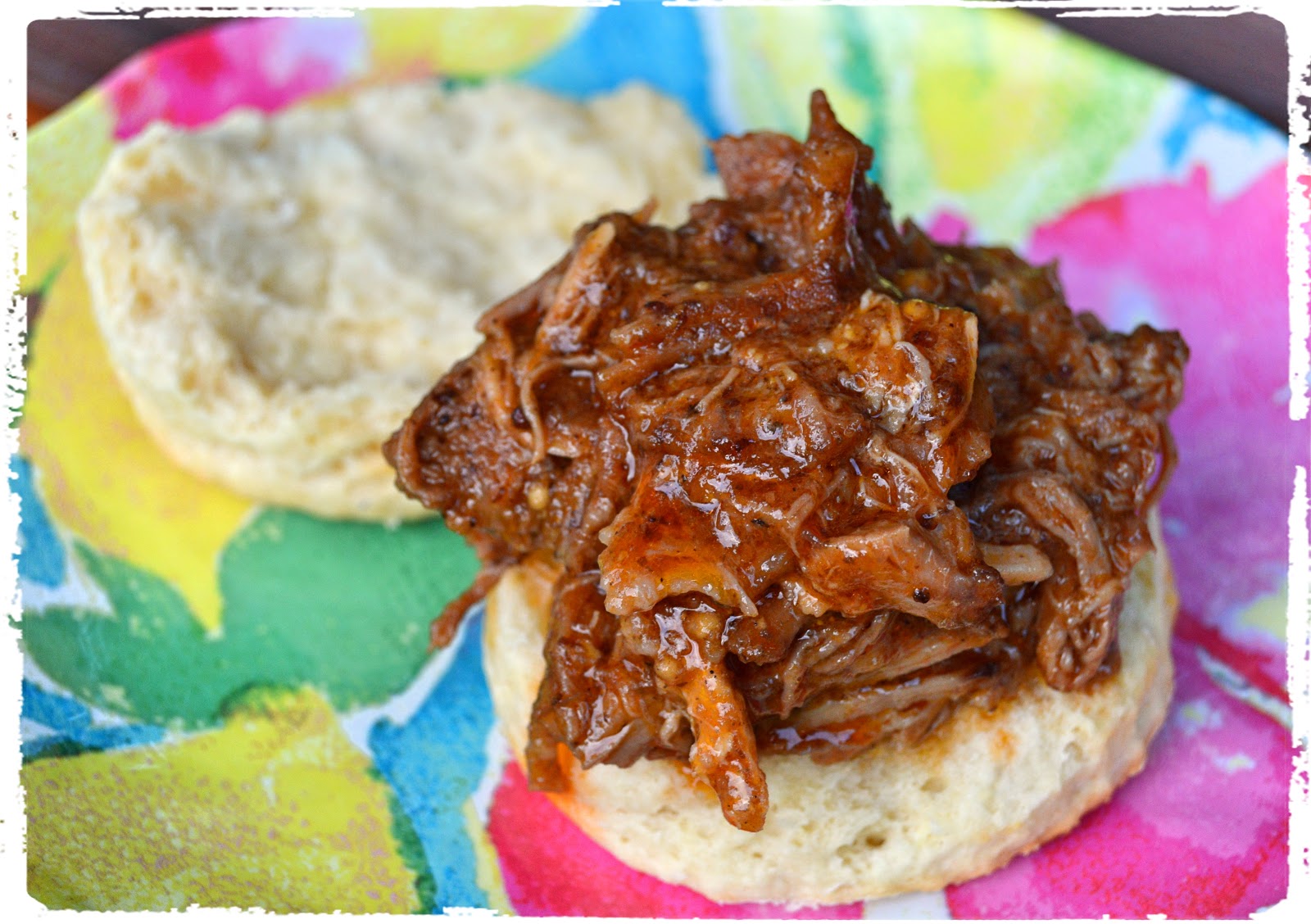 Rosie's Country Baking Slowbaked Brisket with Bourbon Mustard Barbecue Sauce