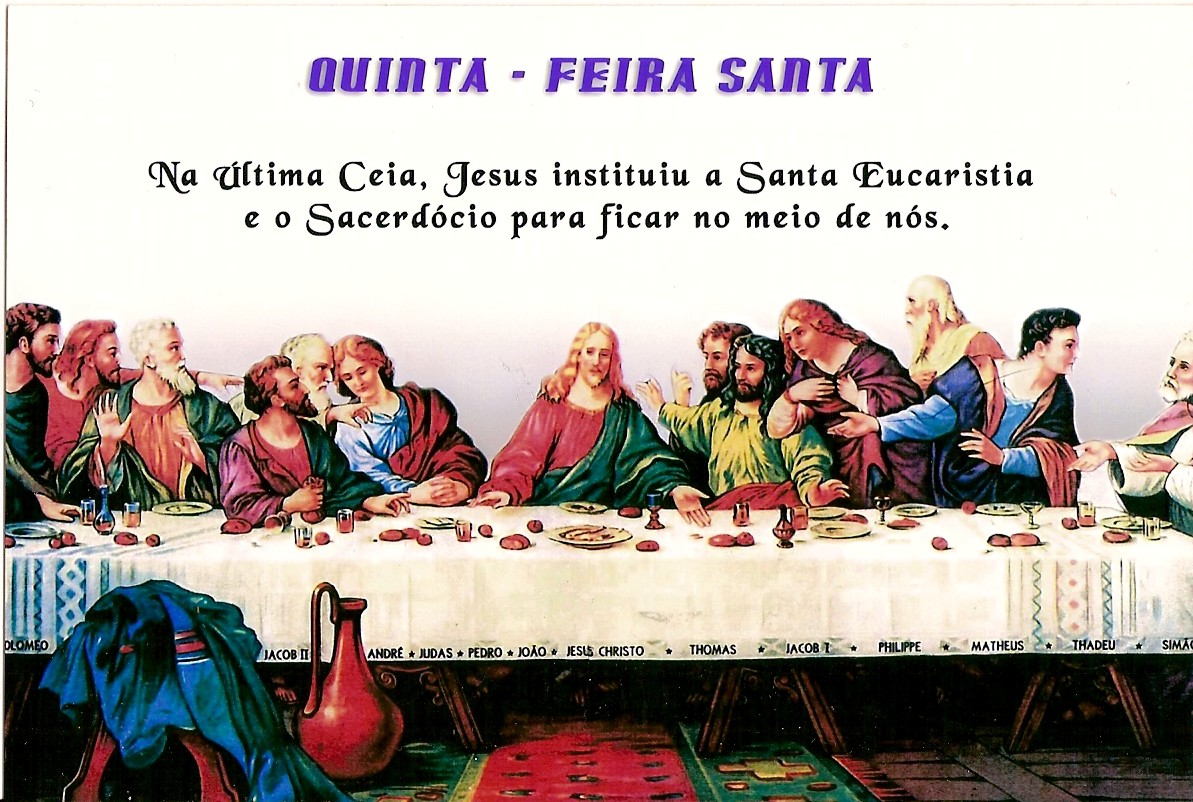 Partilhar pensamentos Quinta feira santa Partilhar pensamentos Quinta feira santa