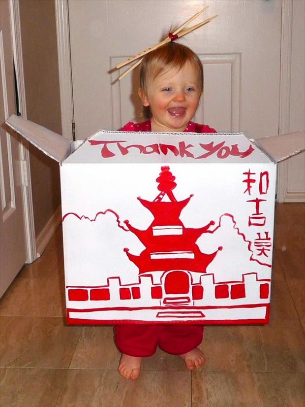 Chinese Take Out Box Kid Halloween Costume