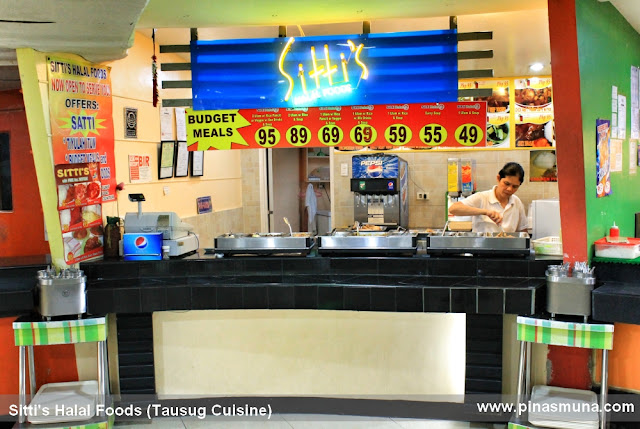Sitti's Halal Foods in Viramall Greenhills serving authentic Tausug cuisine