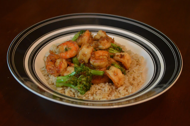 Easy Teriyaki Shrimp and Broccoli