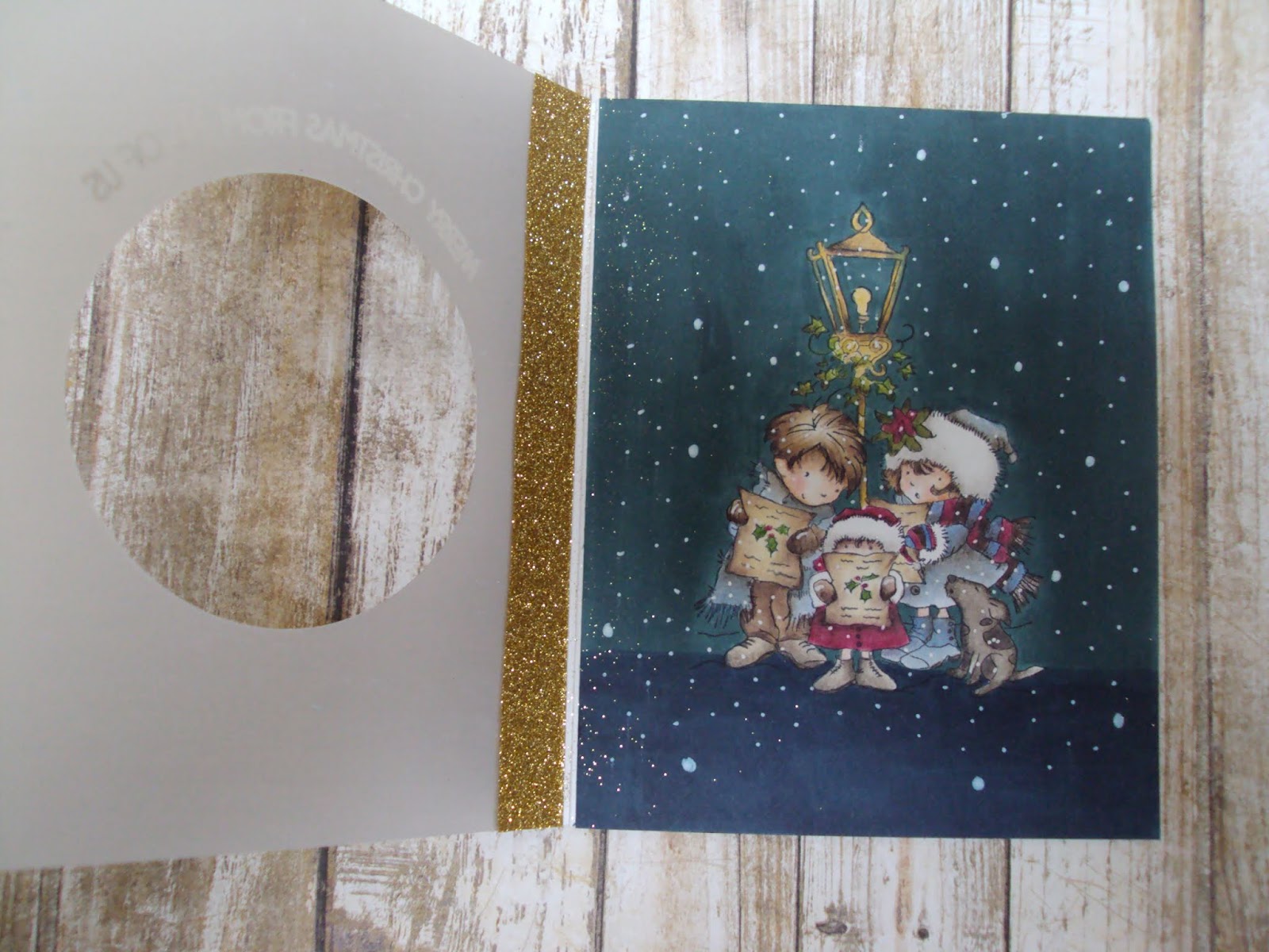 DOL CREATIONS Create a vellum window card....