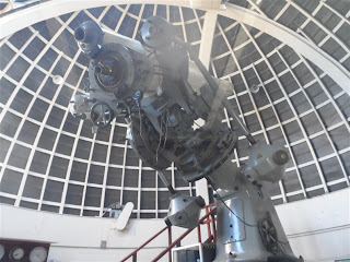 Telescópio do planetário Telescópio do planetário