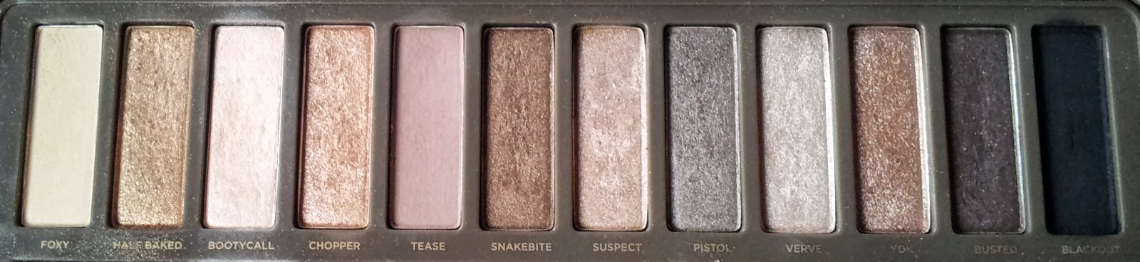 Urban Decay Naked 2 Palette Review +& Swatches.
