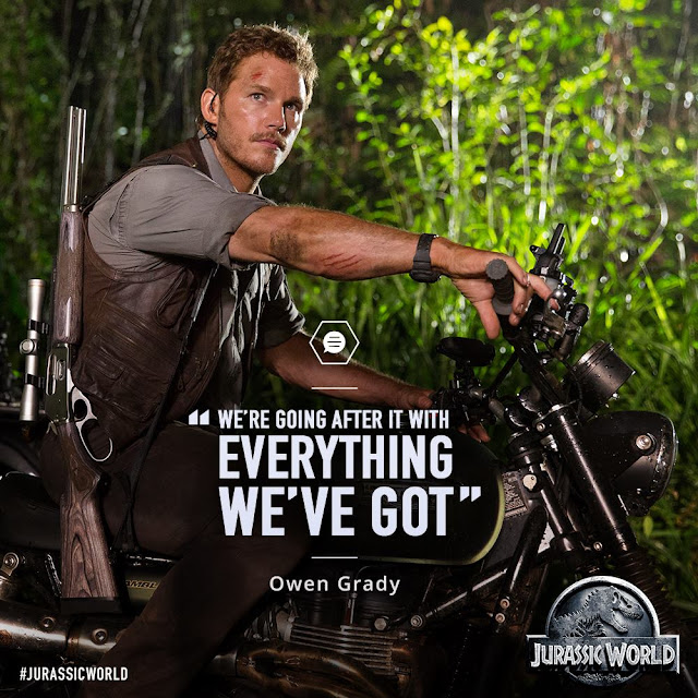Kiệt tác Triump Scrambler trong phim Jurassic World Kiệt tác Triump Scrambler trong phim Jurassic World