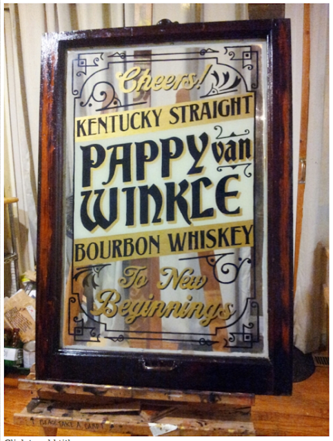 Custom Indian Motorcycle For Sale >> Signs By Bean: Pappy Van Winkle Kentucky Straight Bourbon Whiskey, Custom Window Custom Indian Motorcycle For Sale >> Signs By Bean: Pappy Van Winkle Kentucky Straight Bourbon Whiskey, Custom Window