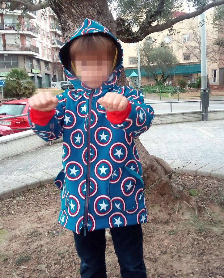 chaqueta estrellas softshell