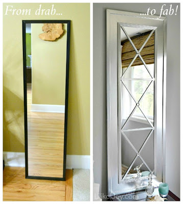 http://www.lilikoijoy.com/2013/02/upcycle-door-mirror-from-drab-to-fab.html