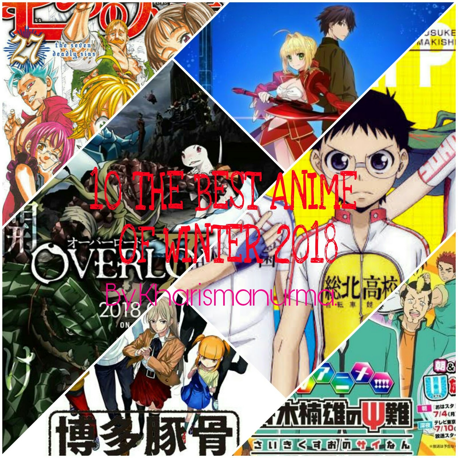 KHARISMA ANIME: 10 Rekomendasi Terbaik Anime Winter 2018