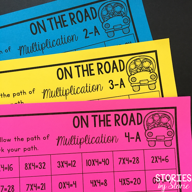 Each maze has a label in the upper right-hand corner for easy identification of the factor students will find in the maze. However, sometimes printing on different colors of paper makes it easier to sort the mazes and differentiate for students. When using colored paper for the mazes, students can lightly shade in the boxes using their pencil, crayon, or colored pencil.
