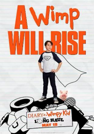 Diary Of A Wimpy Kid The Long Haul 2017 BRRip 300MB Hindi Dual Audio 480p
