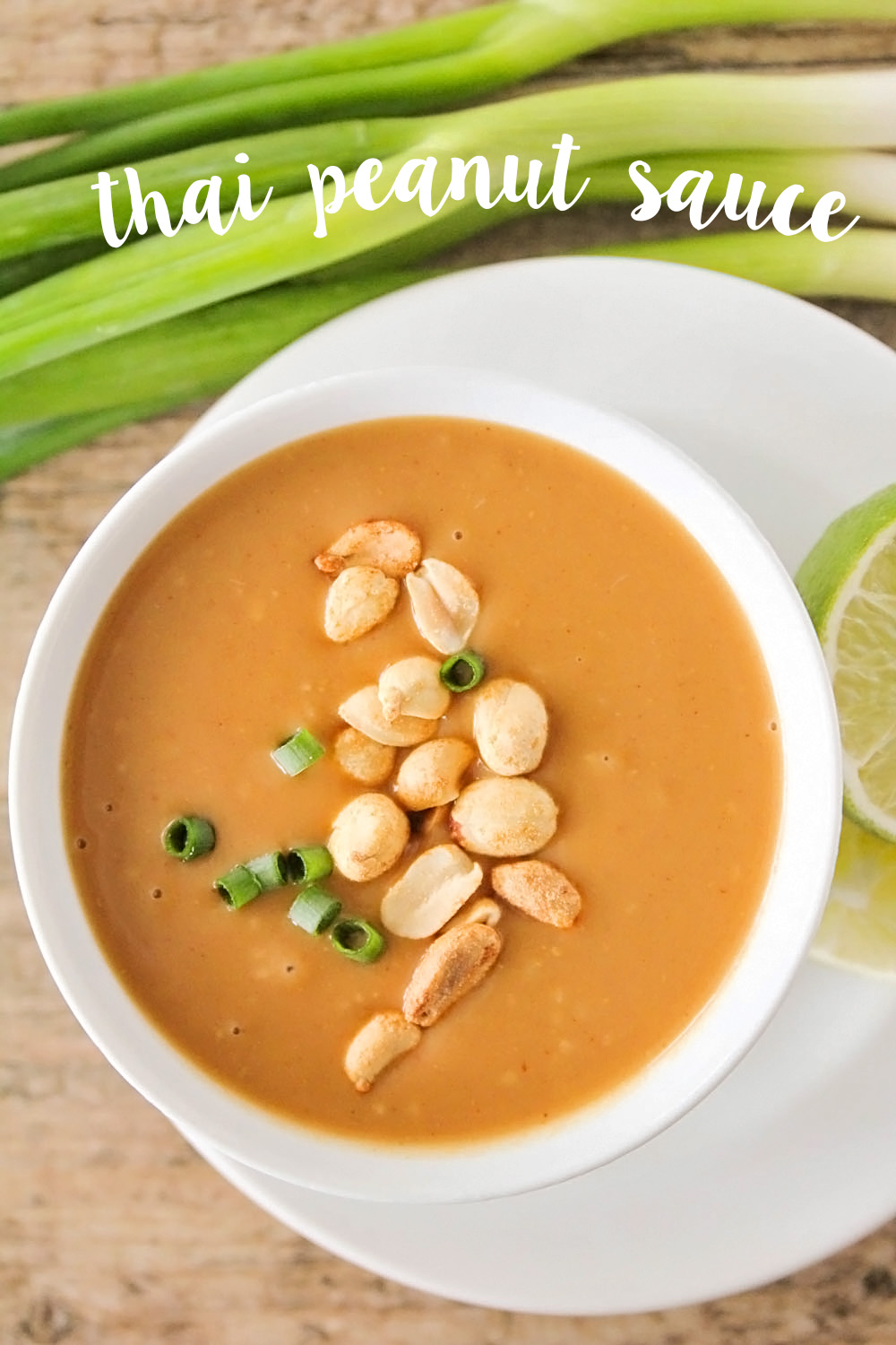 This sweet and savory thai peanut sauce is perfect for stir fry, noodles, and dipping. So delicious you'll want to eat it with a spoon!