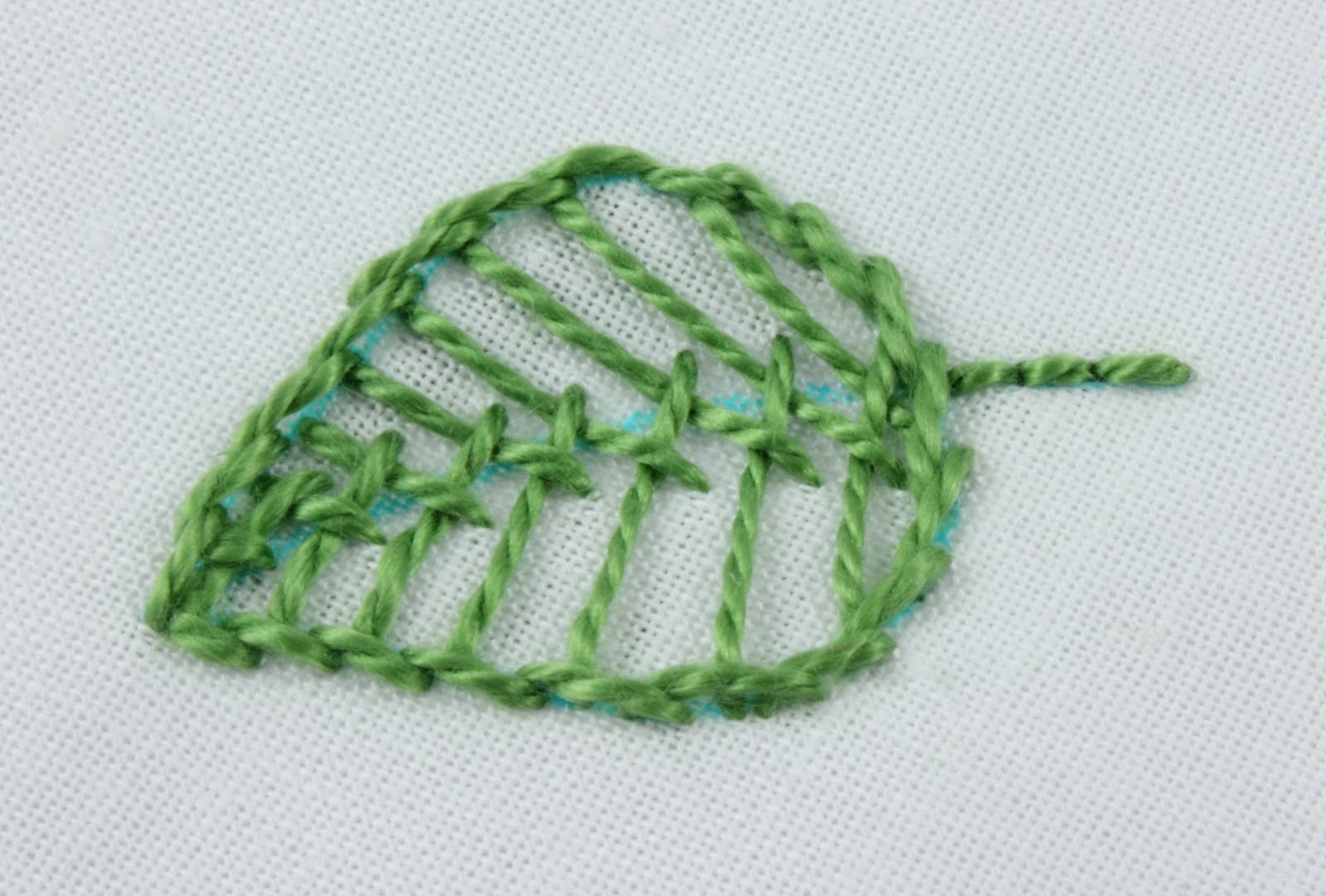 Embroidery Leaf Stitches at Cheryl Bridges blog