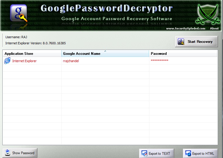 gmail+password+decryptor  5 Ways to Hack Gmail Password